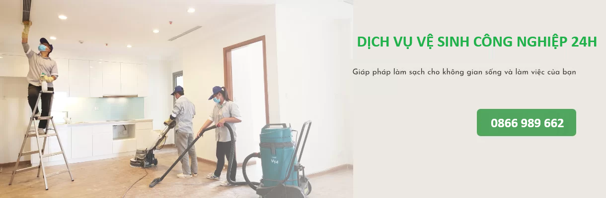 vệ sinh công nghiệp nhanh 24h